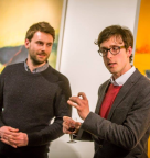 British Pilgrime Trust speak at the 12 Star Gallery opening. Image: Jamei Smith