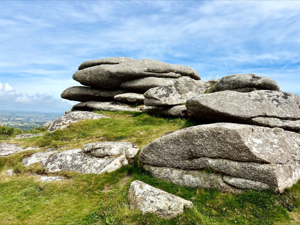 Rocks on Trencrom Hill